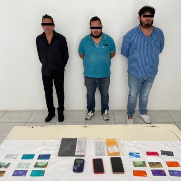 Detiene Policía de San Andrés Cholula a banda que falsificaba cheques