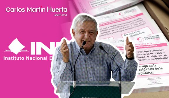 AMLO acusa que el INE actúa de forma “tramposa” en la Revocación de Mandato