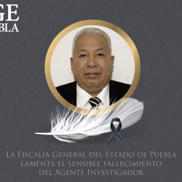 Fiscalía confirma fallecimiento de agente ministerial en Tlalancaleca