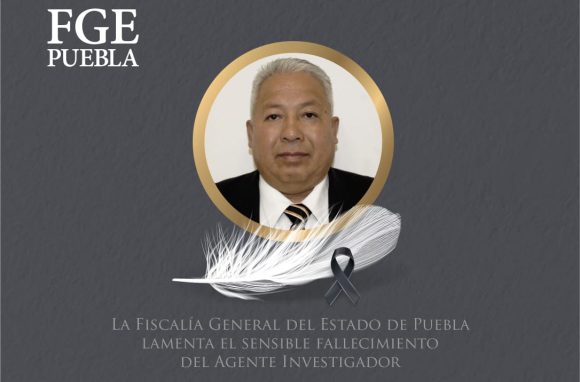 Fiscalía confirma fallecimiento de agente ministerial en Tlalancaleca