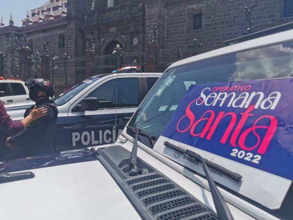 2 mil policías resguardarán la Semana Santa en Puebla