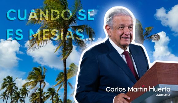 (VIDEO) “Cuando se es mesías, se puede cambiar el color del mar”: AMLO bromea tras declaraciones de senadora del PAN