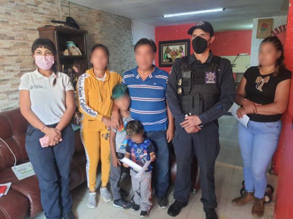 En distintos casos, resguardó Policía Municipal de Puebla a dos menores extraviados
