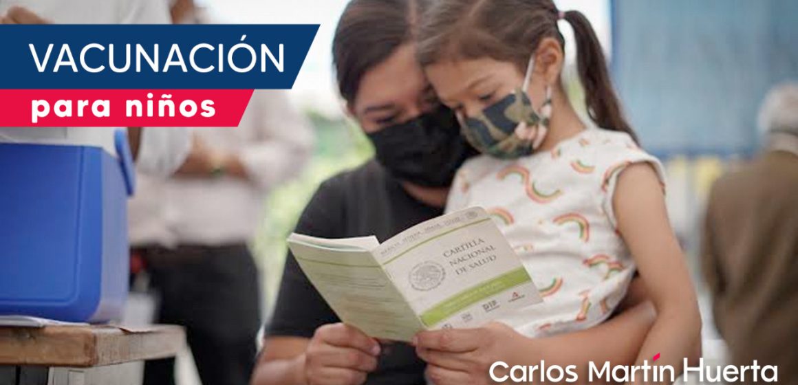 Será en mayo cuando inicie la vacuna contra COVID para niños en Puebla