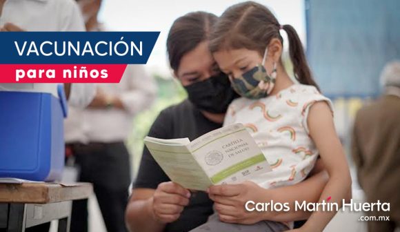 Será en mayo cuando inicie la vacuna contra COVID para niños en Puebla
