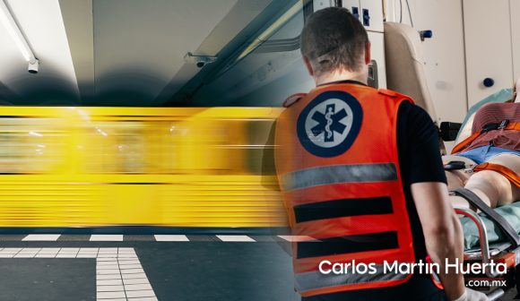 metro Hombre hiere con arma blanca a su novia y después se arroja al metro