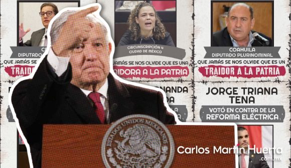 (VIDEO) AMLO respalda campaña de llamar “traidores a la patria” a diputados que votaron contra Reforma Eléctrica