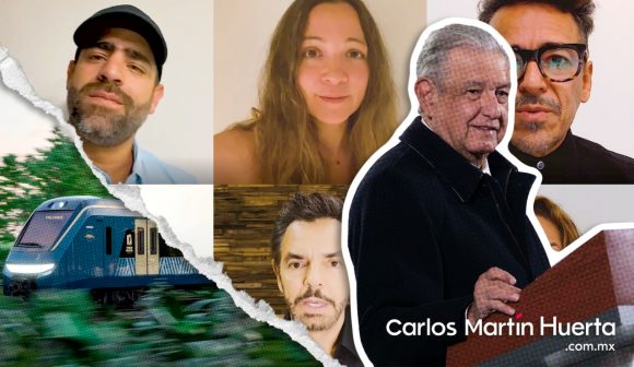 AMLO se reunirá con celebridades contra el Tren Maya pero en Palacio Nacional