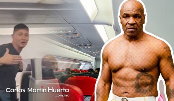 Mike Tyson golpea a hombre en pleno vuelo