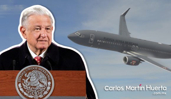 AMLO AMLO hará uso de avión de la Fuerza Aérea para gira en Centroamérica