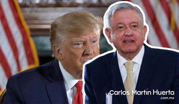 AMLO y Trump AMLO responde a Trump: “me cae bien”