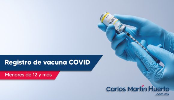 registro vacuna menores Abren registro de vacuna contra COVID-19 para niños de 12 años y más