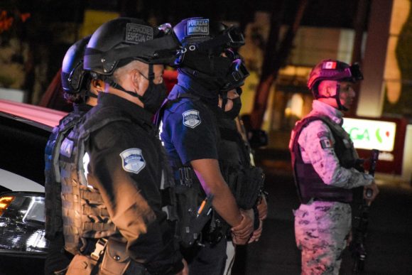 Guardia Nacional y Policía Municipal de Puebla despliegan operativo  en la región norte y centro de la capital