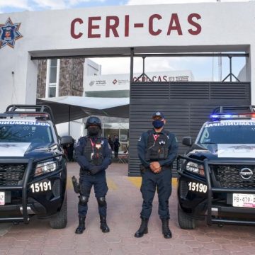Norma Layón entrega patrullas a la Secretaría de Seguridad Pública y Tránsito Municipal