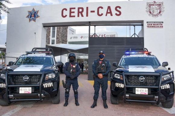 Norma Layón entrega patrullas a la Secretaría de Seguridad Pública y Tránsito Municipal