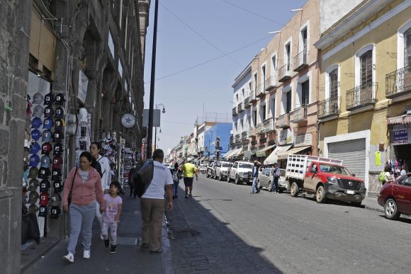 Anuncia alcalde de Puebla inversión de 50mdp para rescate de calles del Centro