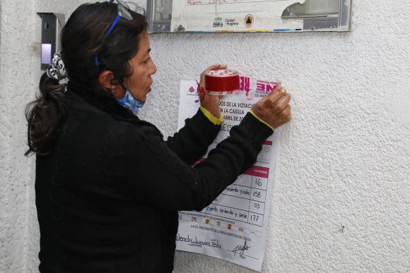 Entre el 90.3 y 91.9% votaron por la continuidad de AMLO; con una participación del 18%