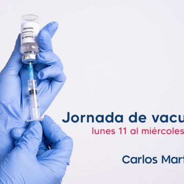 ¡Atención rezagados! Abre sector salud jornada de vacunación del lunes 11 al miércoles 13 de abril