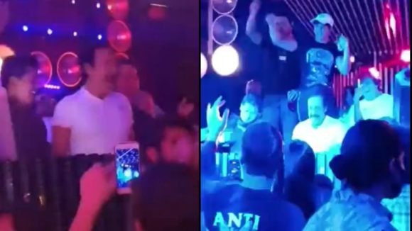 Captan a Omar Fayad como DJ en antro de Hidalgo