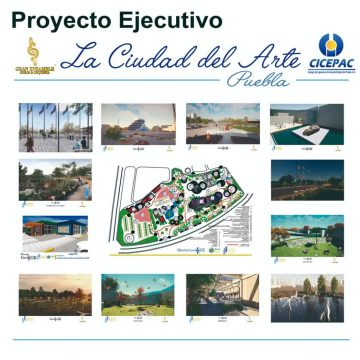 Presentan el proyecto “La Ciudad del Arte Puebla”