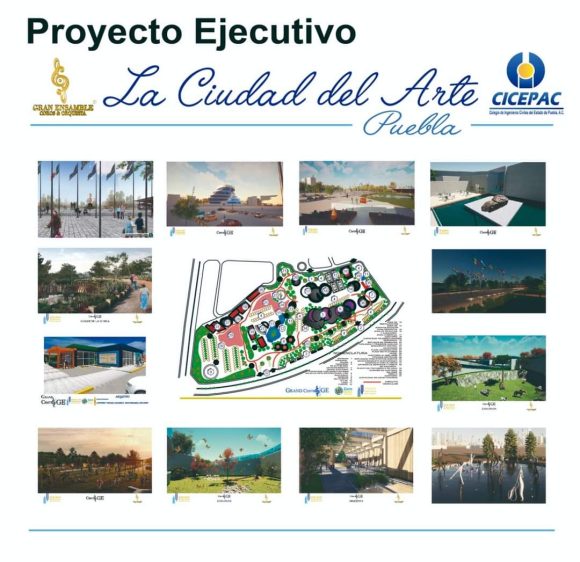 Presentan el proyecto “La Ciudad del Arte Puebla”