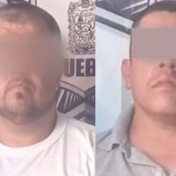 Captura Policía Estatal a supuestos policías de Veracruz con cartuchos útiles en el Centro