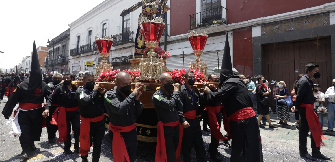 Registra Procesión de Viernes Santo más de 120 mil feligreses