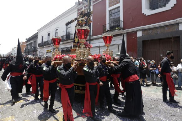 Registra Procesión de Viernes Santo más de 120 mil feligreses