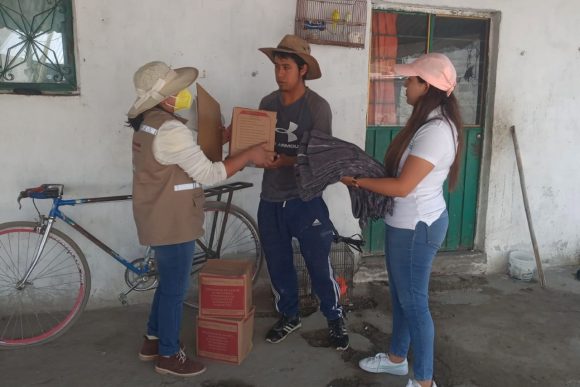 Atiende SEDIF a población del interior del estado afectada por granizadas