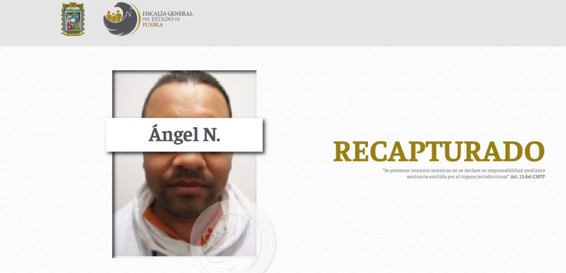 Fiscalía Puebla recapturó a un secuestrador en operativo de colaboración en CDMX