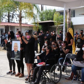 Rinde FGE homenaje a Agente Investigador fallecido en Tlalancaleca