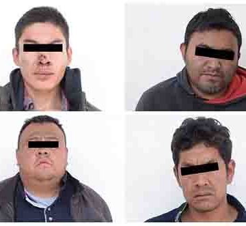 En acción inmediata, Policía Municipal de Puebla detuvo a cinco hombres por violento asalto