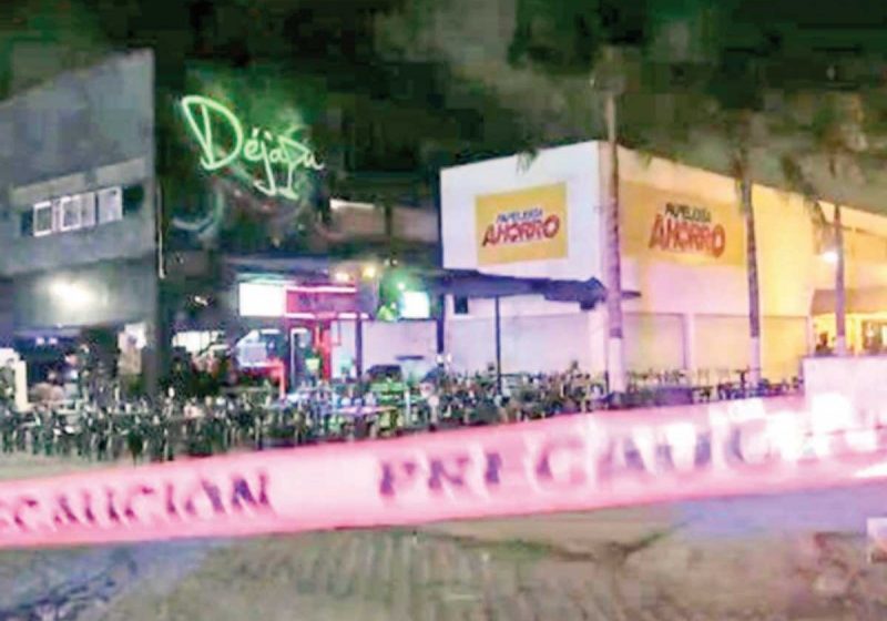 Balacera en zona de bares en Cancún deja al menos un muertos y 6 heridos