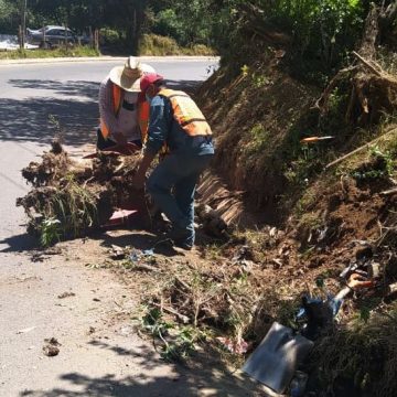 Interviene Infraestructura tramos carreteros en Huatlatlauca, Tepexi de Rodríguez y Tecamachalco