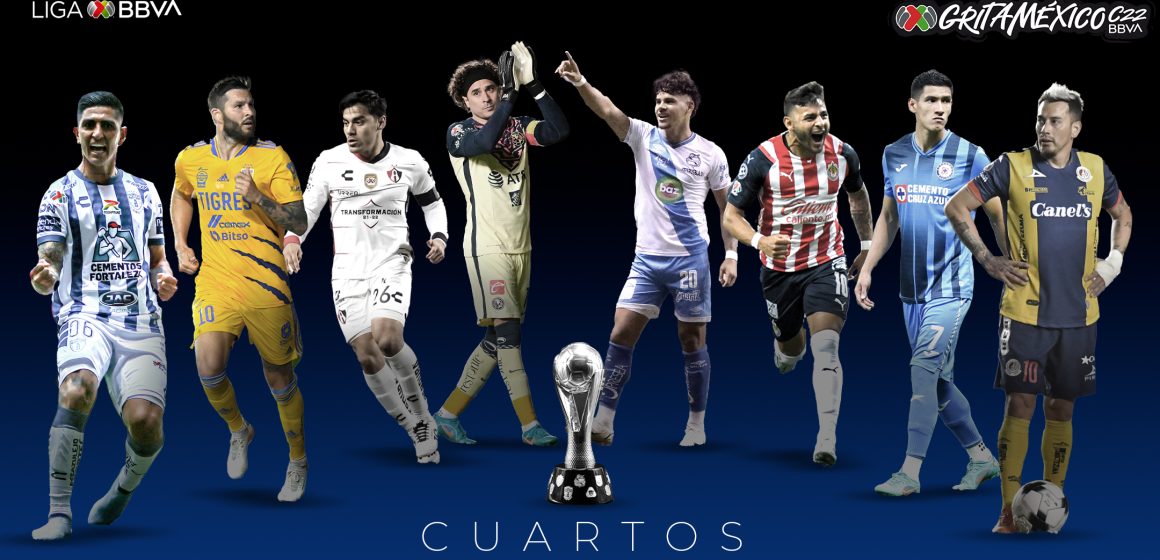 Listos los cuartos de final del Clausura 2022