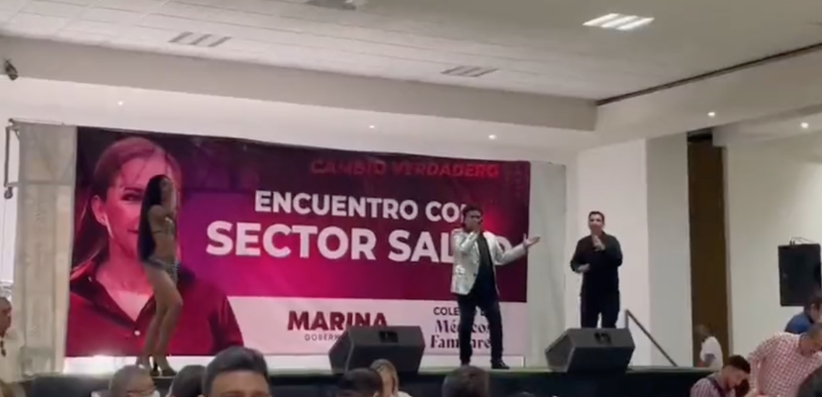 (VIDEO) Candidata de Morena en Durango es criticada por espectáculo musical para su campaña
