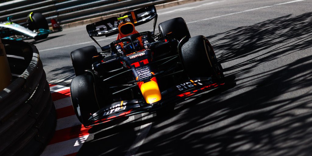 Checo Pérez arrancará en tercera posición en Mónaco