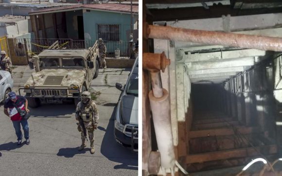 (FOTOS) Así es el narcotúnel encontrado entre Tijuana y San Diego
