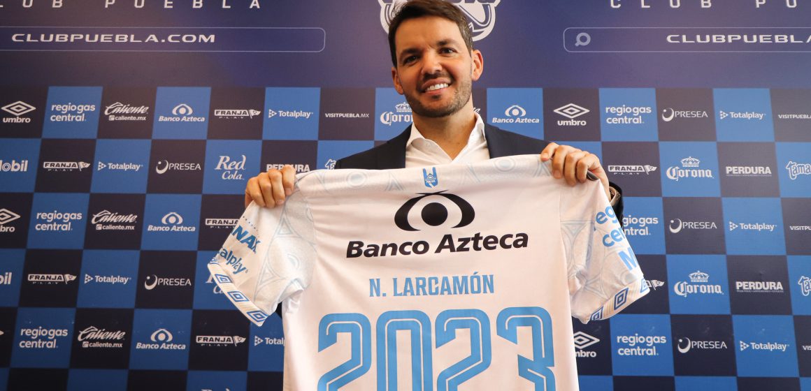 Nicolás Larcamón renovó contrato con el Puebla; se quedará hasta el 2023