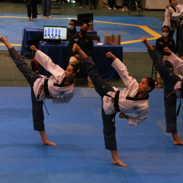 La UPAEP acapara medallas de bronce en las formas del Taekwondo