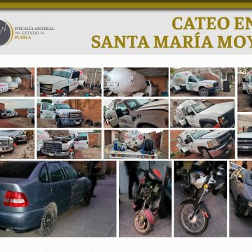 Fiscalía Puebla aseguró 15 pipas de gas y droga en cateo de Texmelucan