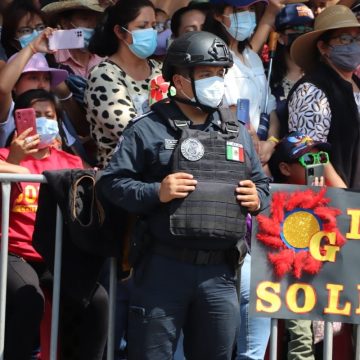 Reporta Ayuntamiento de Puebla saldo blanco en desfile del 5 de Mayo