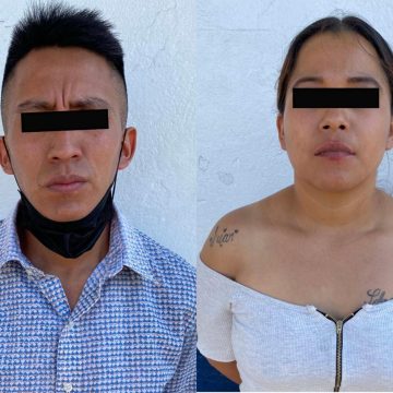 Pareja es detenida con droga en la zona de Los Fuertes