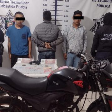 Tránsito Municipal recuperó motocicleta con reporte de robo en Texmelucan