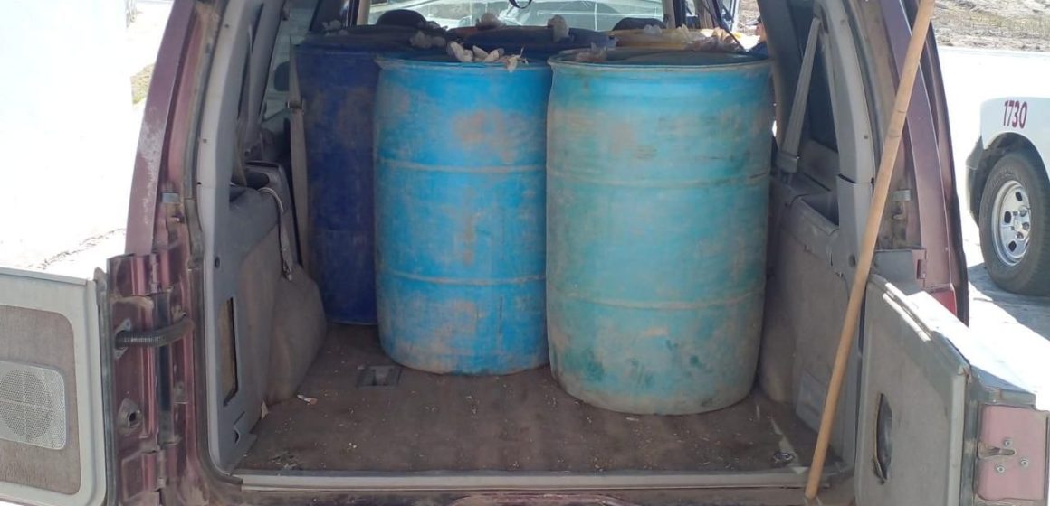 Aseguran combustible de procedencia ilícita en Chignahuapan