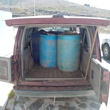 Aseguran combustible de procedencia ilícita en Chignahuapan