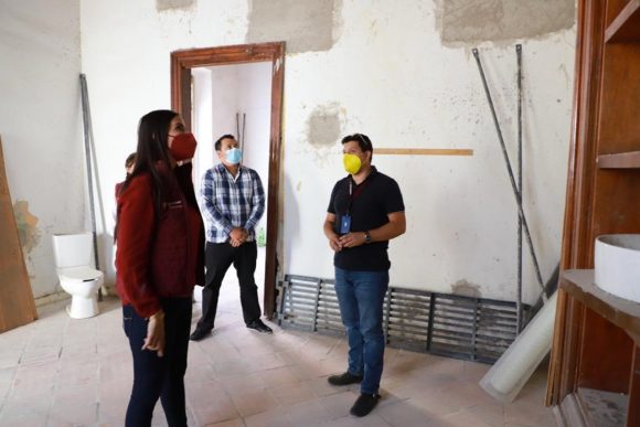 Avanza remodelación de Casa de la Niña, Niño y Adolescente Migrante del SEDIF