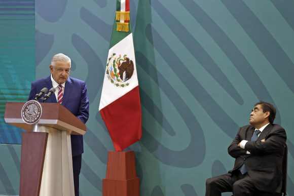 AMLO Barbosa “Satisfechos y contentos” con el trabajo del Gobierno de Puebla: AMLO