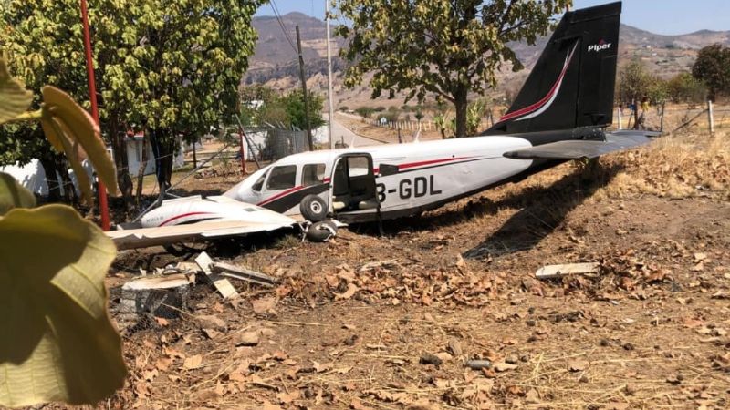 Sufre incidente avioneta en la que viajaba alcaldesa de Tepic