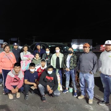 DIF de Huaquechula apoyó traslado de menores deportados a Reynosa, Tamaulipas